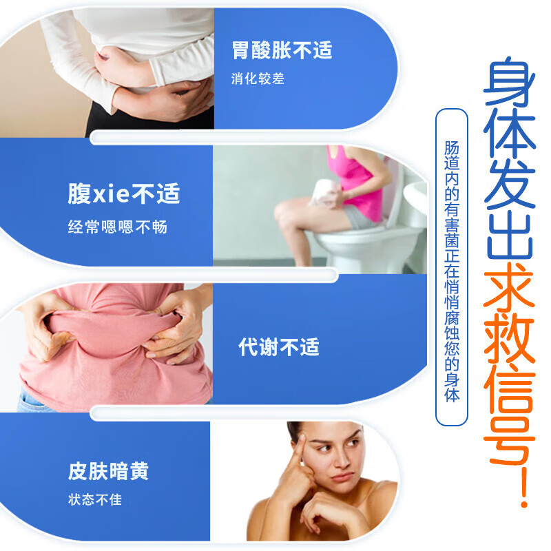 DR.BEERING南同益生菌肠胃益生元肠道可搭便秘益生菌 20条*6盒