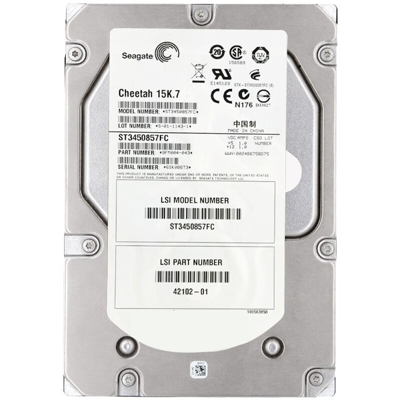 盛泰祥 浪潮lsi sf640 35256-0235256-03 450g 15k fc存储硬盘