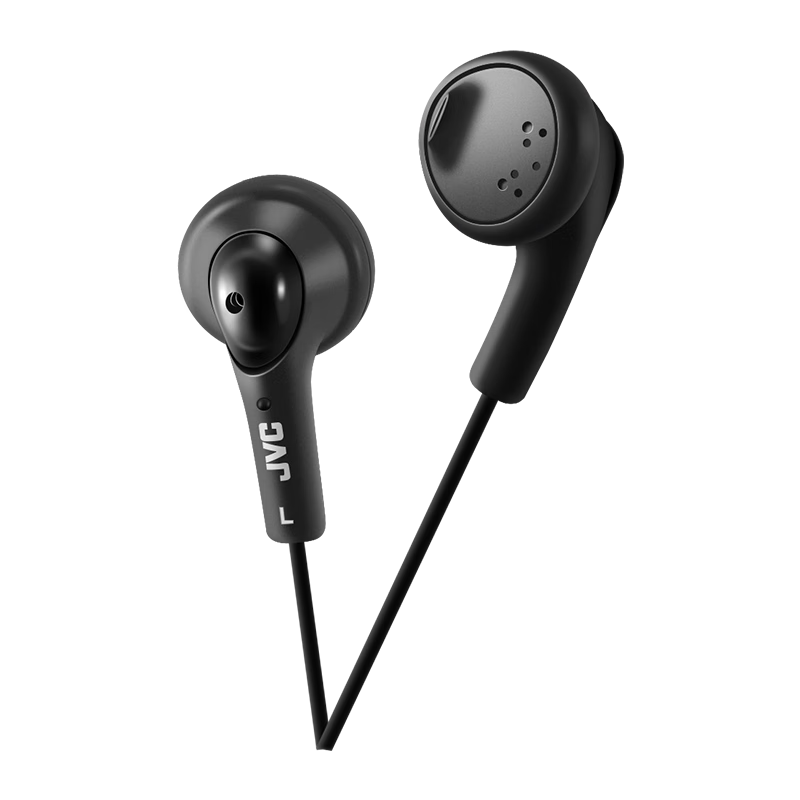 JVC ��ΰ�� HA-F160ƽͷ��������ʽ���߶���HIFIƽͷ��3.5MMԲ�ײ�ͷ���� �������� ��ɫ