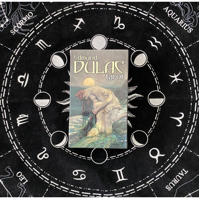 吾诺 edmund dulac tarot 埃德蒙杜拉克塔罗牌英文定制卡牌 杜拉克