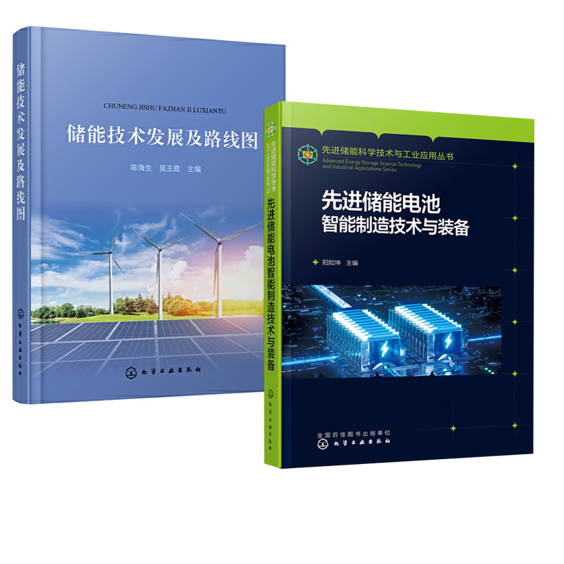 【全2册】先进储能电池智能制造技术与装备+储能技术发展及路线图