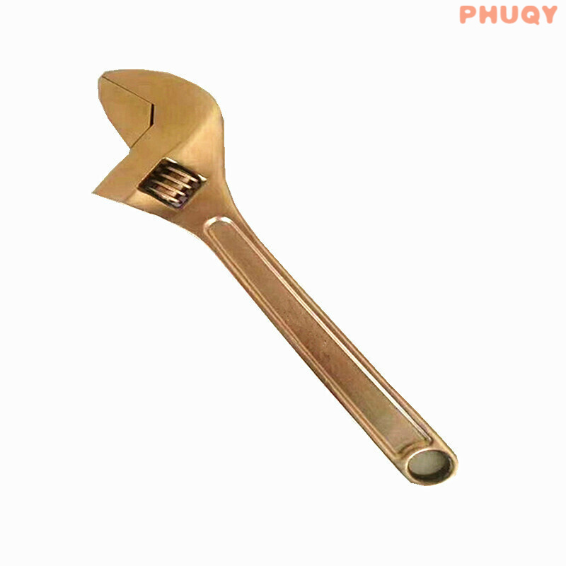 豫泰睿防爆活口扳手 銅制活動(dòng)扳手活絡(luò)扳手活口工具810寸12寸15寸18寸24 12寸300mm