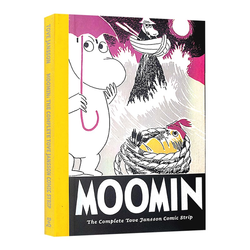 moomin book four 姆明 第4册 英文原版 漫画绘本图画书 精装大开本