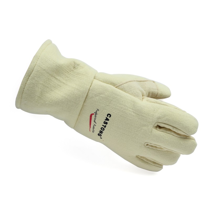 卡司顿aby-5t-34耐高温500度手套*1副 黄色