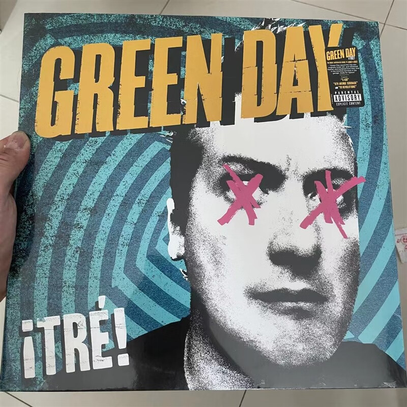 【正版现货】绿日乐队 green day ?tr? 黑胶唱片lp