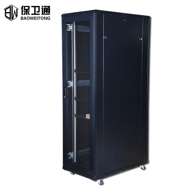 保卫通服务器机柜 弱电网络设备机房ups监控企业 22u 600宽*1.