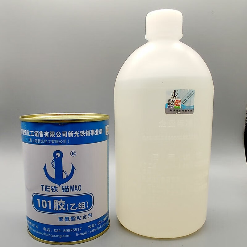 铁锚101聚氨酯粘合剂 红木家具胶水 金属陶瓷实木粘接胶 木工拼接胶