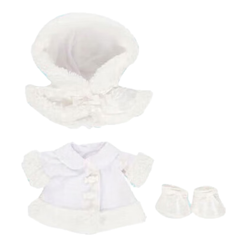 迪士尼（Disney）冬日限定系列可琦安饼饼着替 娃衣衣服 适用s号饼饼玩偶 替换装