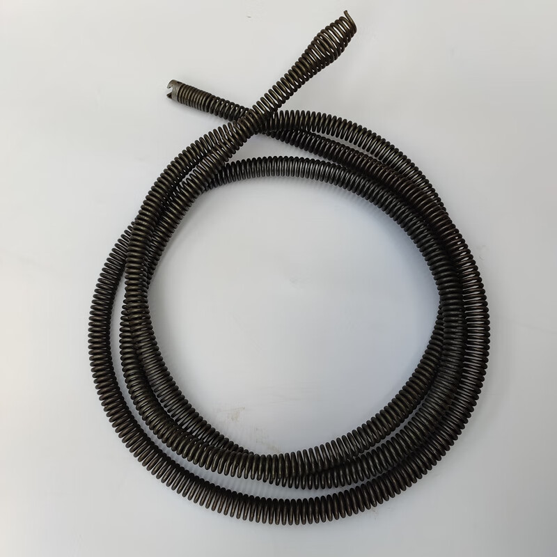 郦狼疏通弹簧加密软簧尖头输通管道软簧存水疏通机管道过弯簧下水道疏