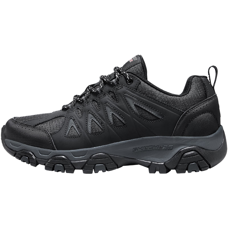 ���ڲ�����˹���棨Skechers����ʿ����ͽ��Ь�ﶬ����ů���������˶�Ь������ĥ��׷�ˮ��ɽЬ BKCC��ɫ/̿��ɫ 41