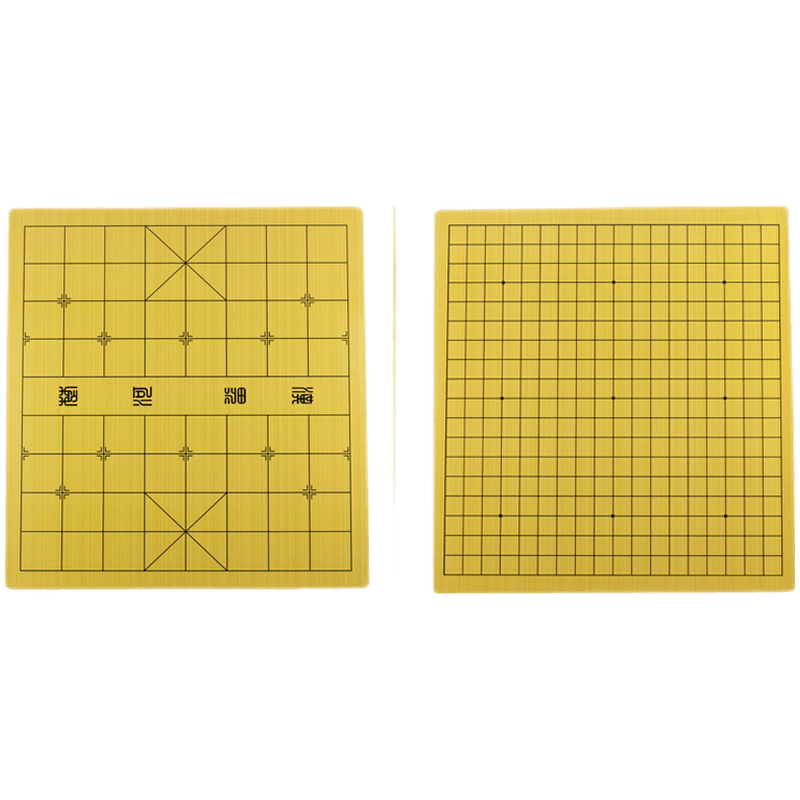 泰瑞格 围棋单独棋盘木制双面中国象棋五子棋盘木质高密度板标准19路