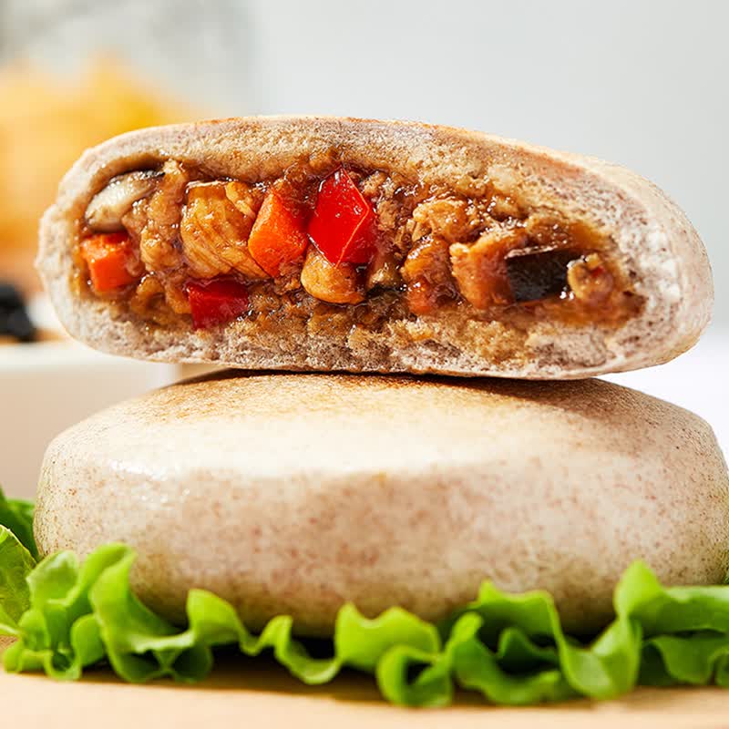 暴走斑马 低脂黑麦鸡肉饼320g 粗粮主食营养健康轻食控卡怎么样,好用不?