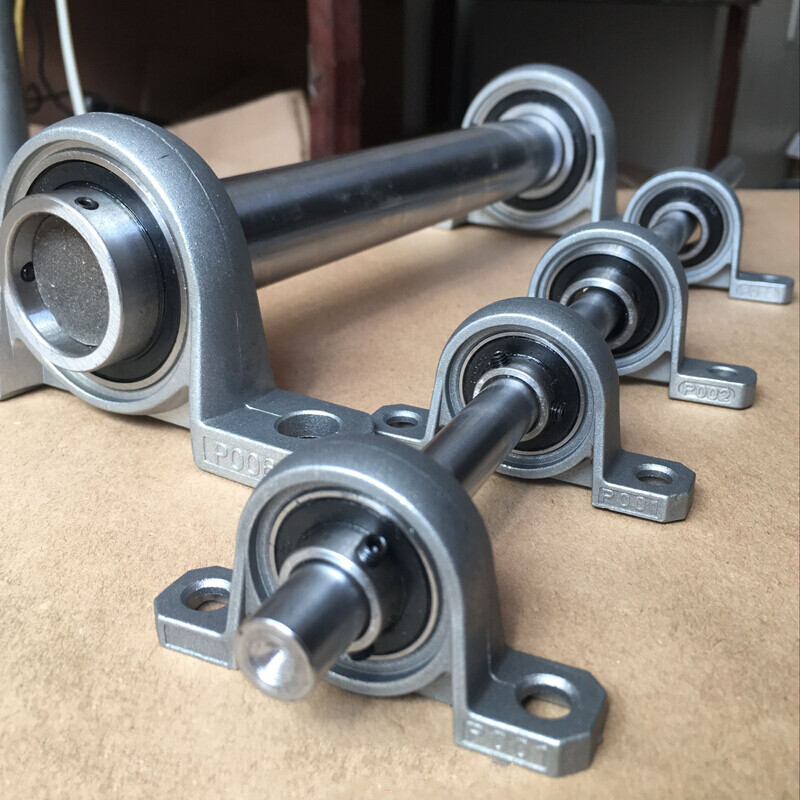 灿享建工立式光轴固定座带轴承内孔kp8 mm 锌合金轴承座 kp08(内孔8mm