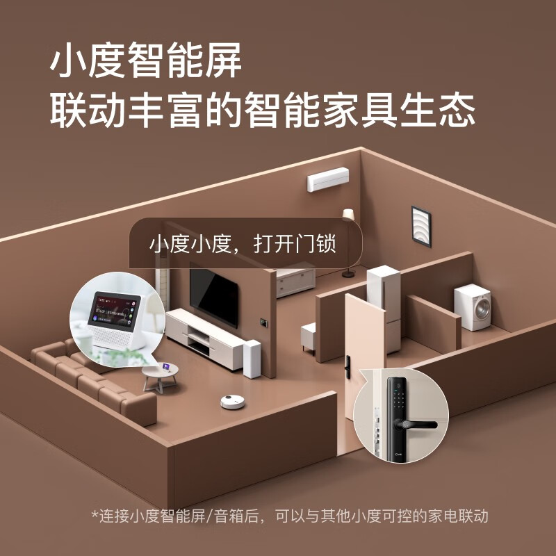 【二手99新】小度在家智能屏 Air 1S1C带屏触屏智能音箱影音娱乐电视 智能闹钟在家音响小杜小肚 小度air乐享版红色(5.45英寸)小屏-无监控 官方标配(仅拆封)