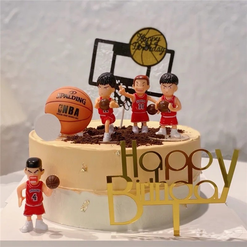 芙滋窝新款灌篮高手生日蛋糕篮球款蛋糕男孩儿童男生款周岁全国同城