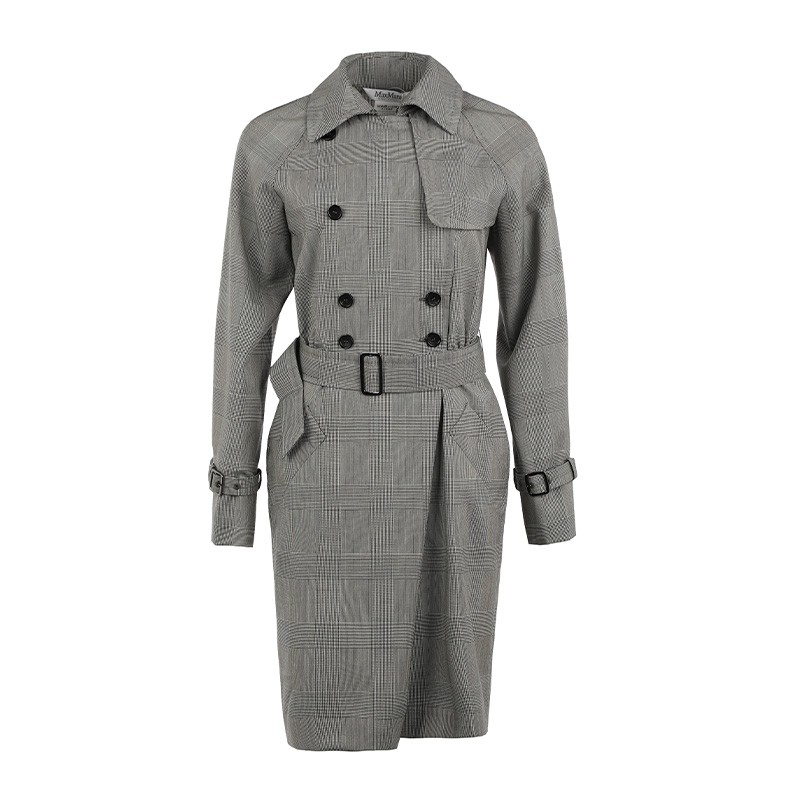 麦丝玛拉(maxmara)max mara麦丝玛拉女士气质修身系带连衣裙牌女装