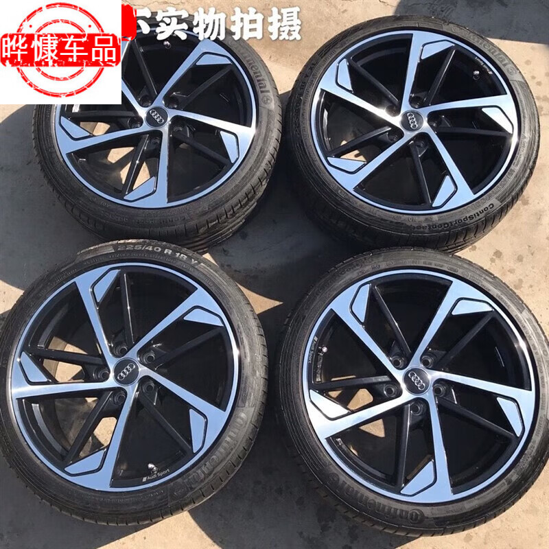 源丰霖适用于新款a3奥迪s3轮毂18寸原厂原装刀锋 适用高尔夫 速腾改装