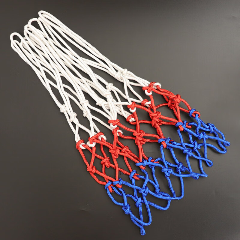 热奥篮球网框网网兜12扣加粗耐用儿童网袋标准篮球架网篮筐篮网防风化