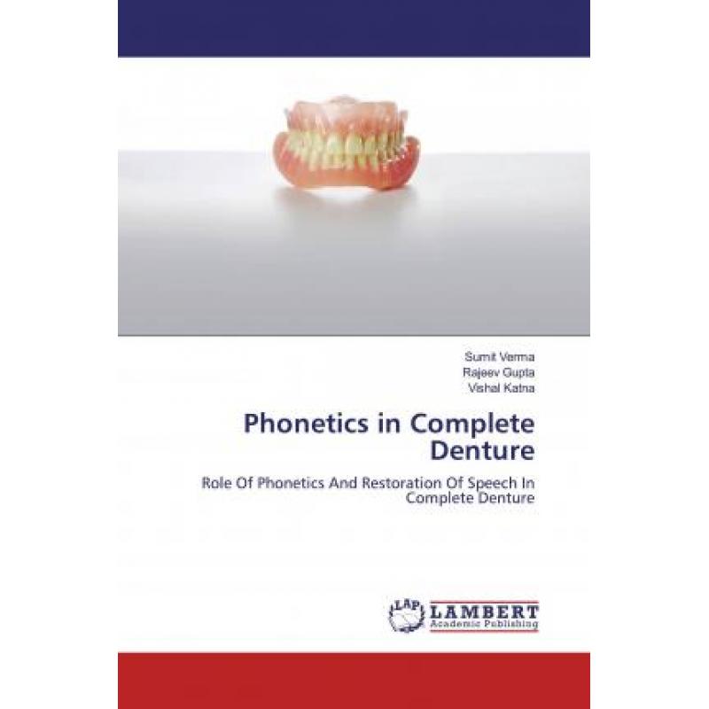 【4周达】phonetics in complete denture