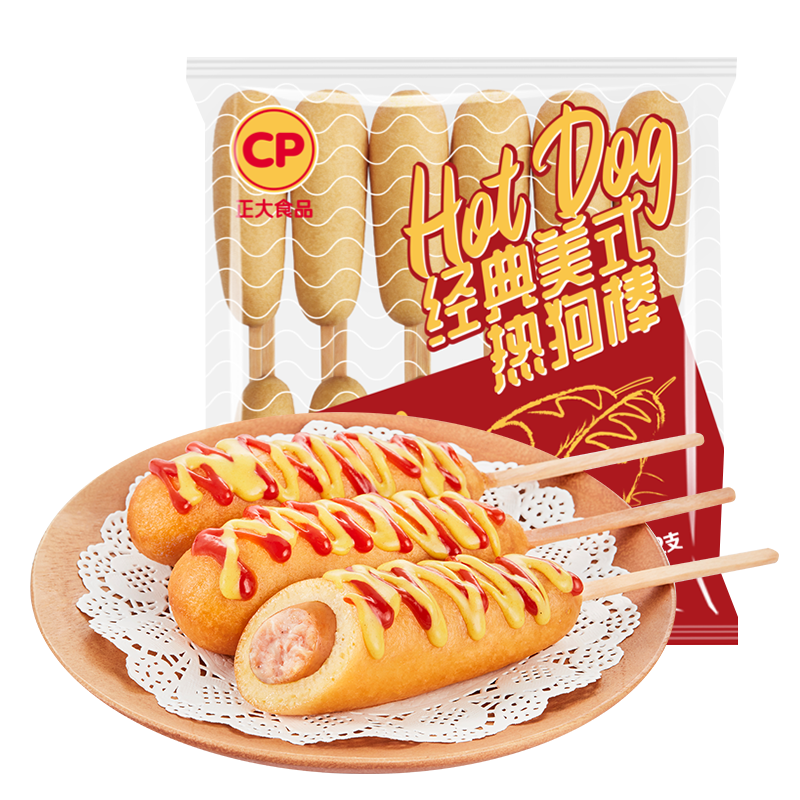 CP 正大食品 经典美式热狗棒 780g