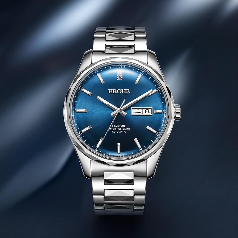 依波(ebohr) 大师系列情侣款自动机械表 30周年纪念款商务大气防水
