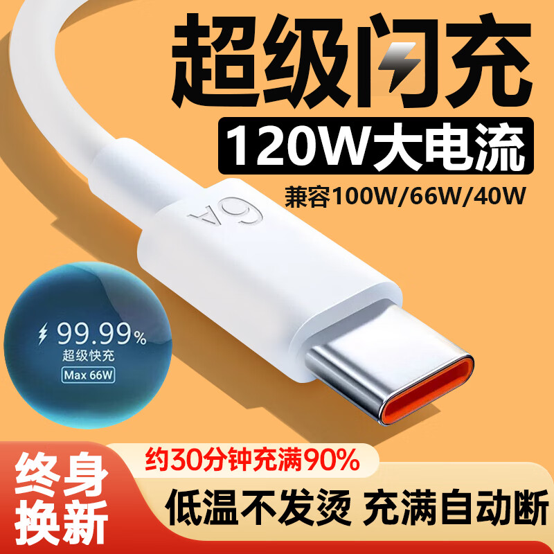 ΢ ׿5AMicro USBֻType-Cװ120WvivoΪСҫoppo Type-C6A䡾2 3 9.9Ԫ