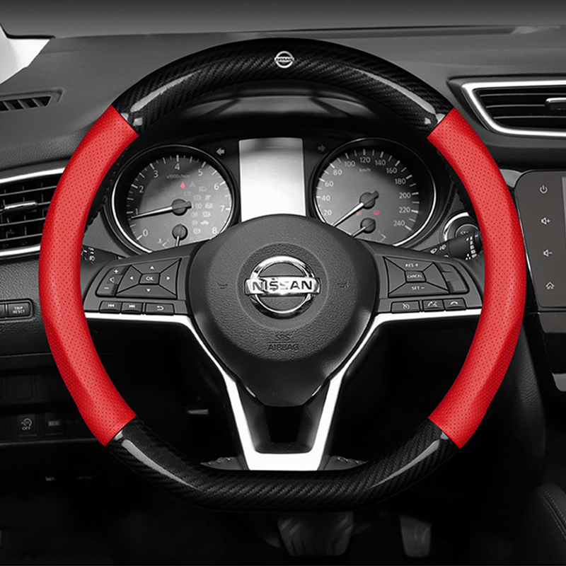 逍客碳纤黑色-字母款 原车-d型方向盘