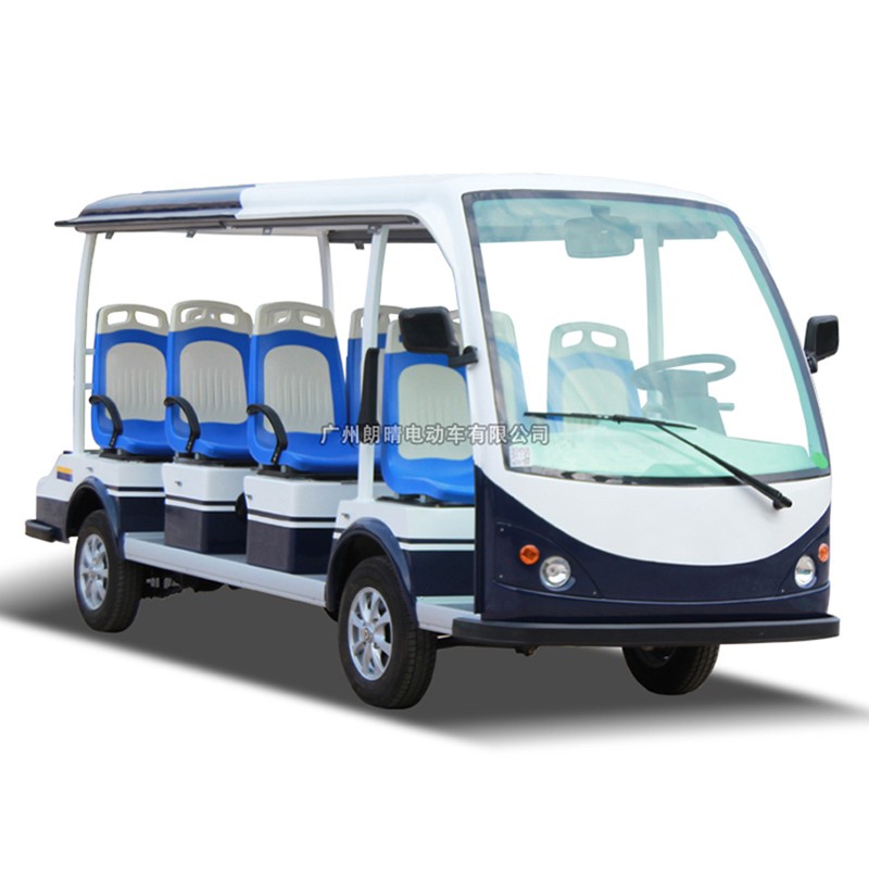 电动观光车11座游览车景区旅游楼盘看房社区便民