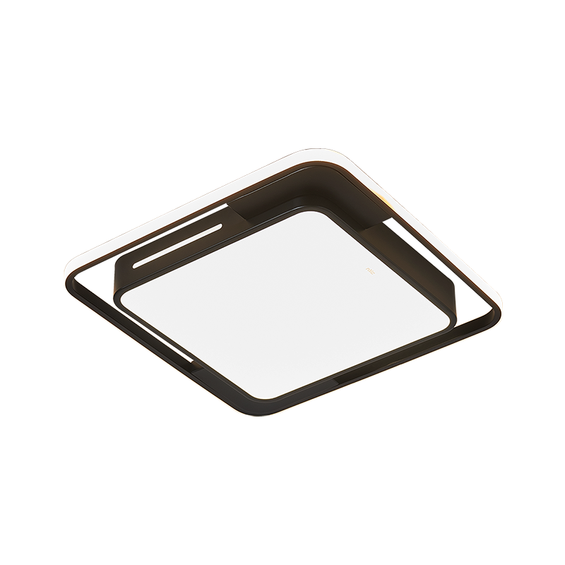 雷士(NVC)  LED吸顶灯卧室灯 北欧创意后现代简约灯饰灯具 力荐!【灵致】45瓦三段调光-单层辅光卧室灯