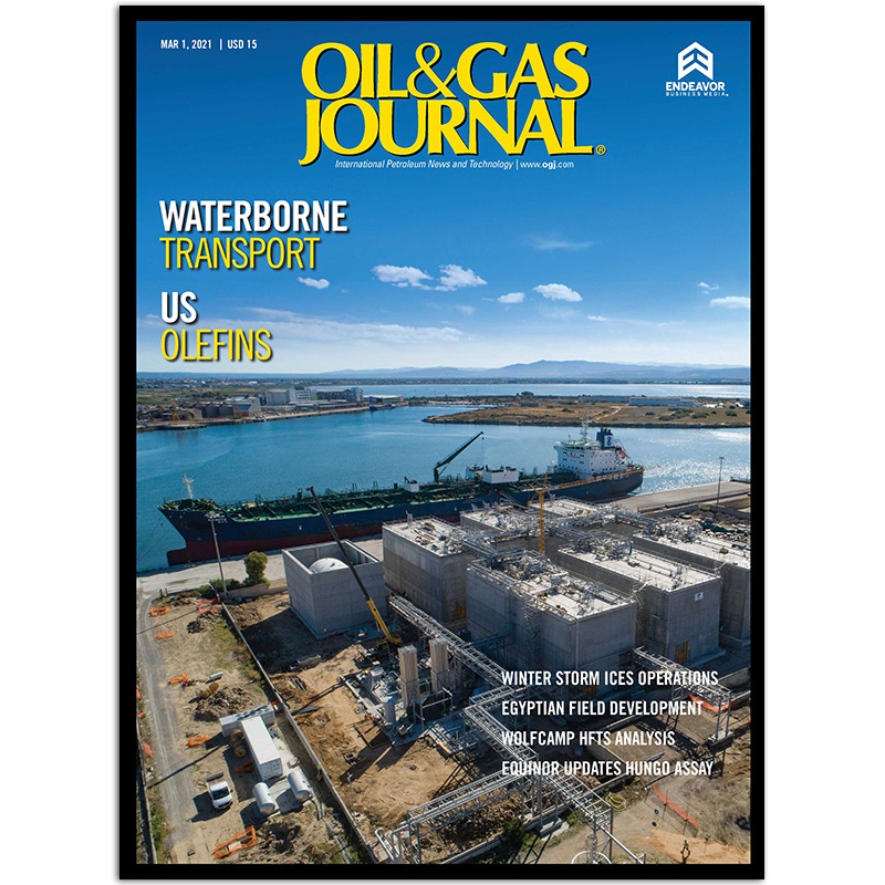 【单期可选】Oil&Gas Journal 美国石油与天然气杂志 2019/20/21年 英文英语杂 2021年3月刊