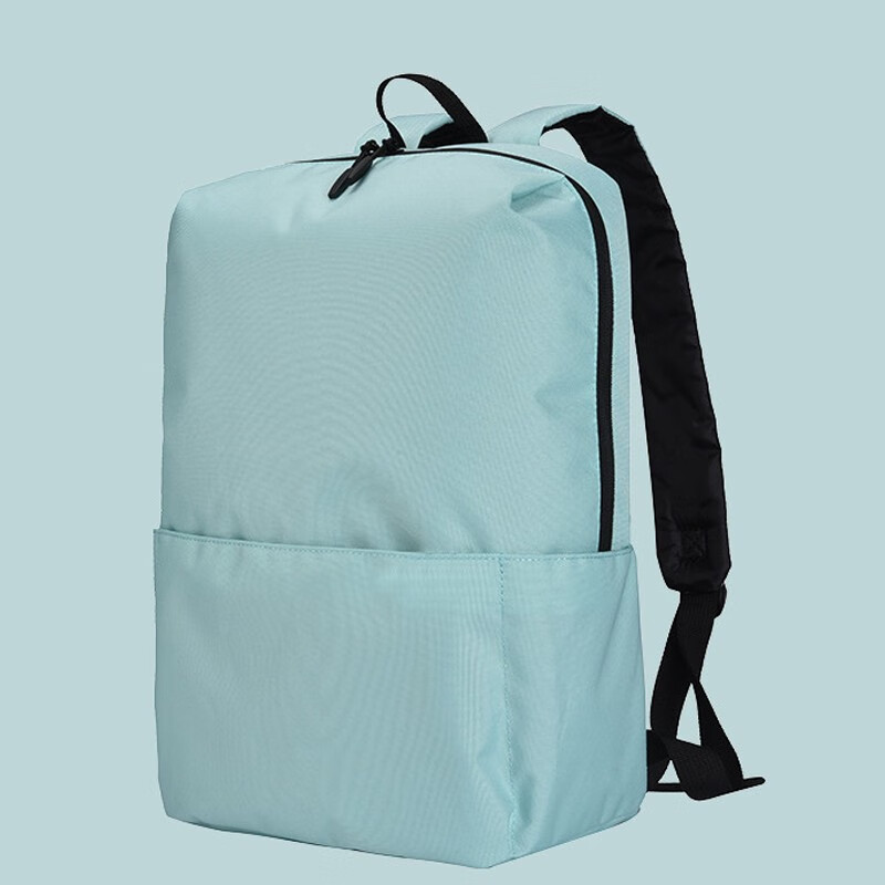 惠寻15L双肩包男女通用款运动包休闲学生包时尚电脑包旅行包 薄荷绿
