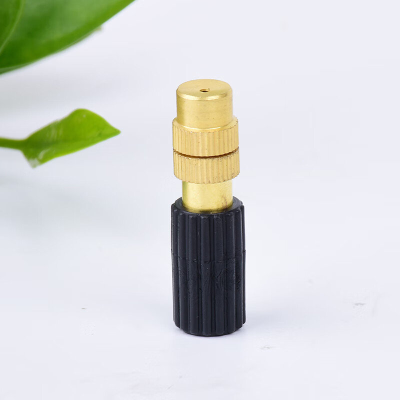 雾化喷头可调除尘降温雾化微喷降温加湿812管大棚兰花浇花喷嘴 单喷头