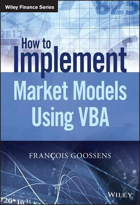 预订 how to implement market models using vba