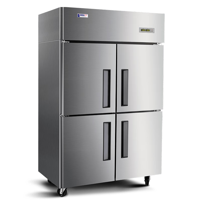 星星（XINGX）四门厨房冰箱冷柜 立式双温商用冰柜 不锈钢冷藏冷冻保鲜柜高身雪柜BCD-860Y