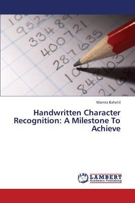 预订handwritten character recognition: a milestone t