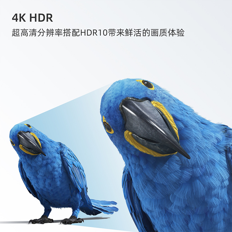 长虹 55D4PS 55英寸智能语音 2+16GB 4K超高清 超薄全面屏 手机投屏 平板液晶LED电视机（黑色）以旧换新