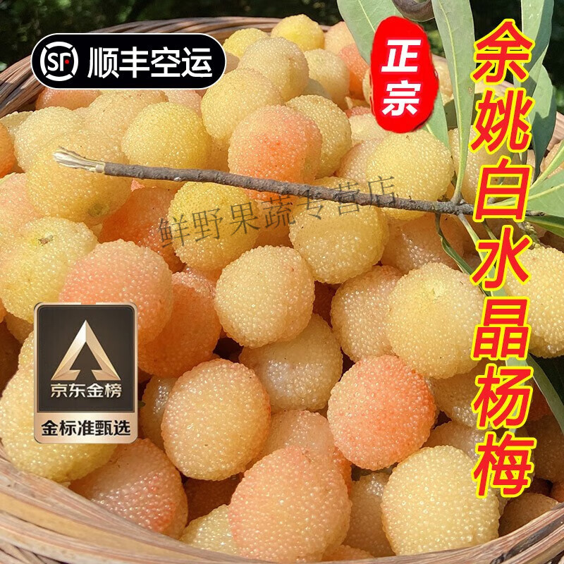 (顺丰空运)三色杨梅珍贵品种新鲜白杨梅 【西山粉红种杨梅】3斤