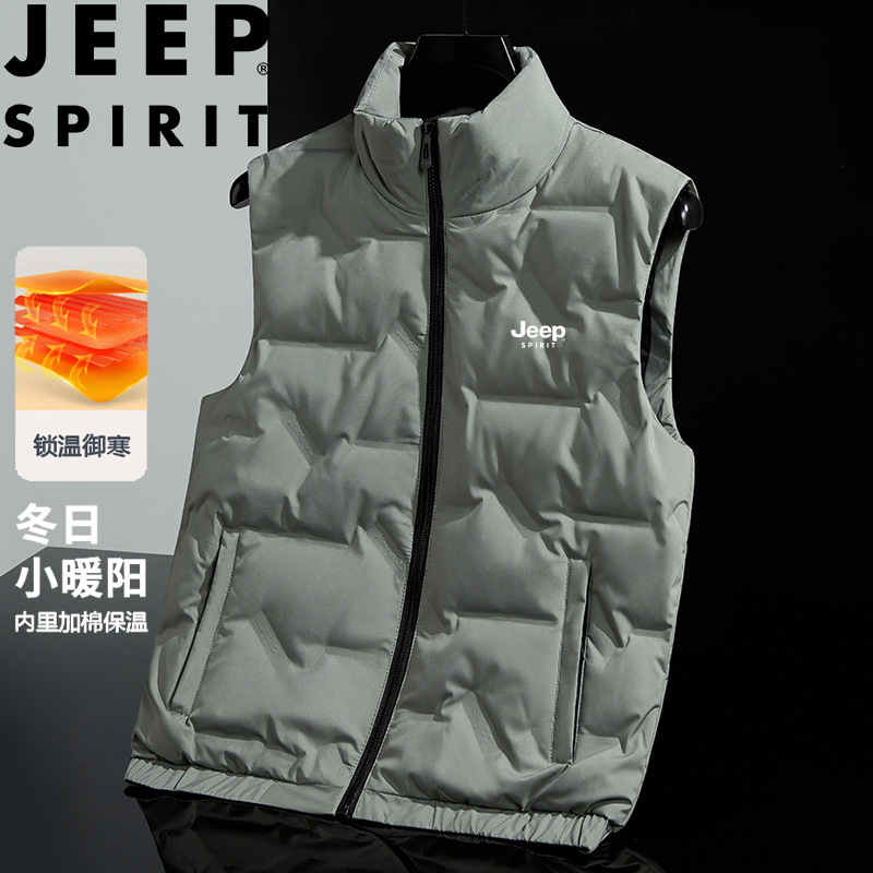 JEEP SPIRIT������������ʿ�ﶬ��������ٴ����б�ů�������� ��ɫ 3XL 139Ԫ