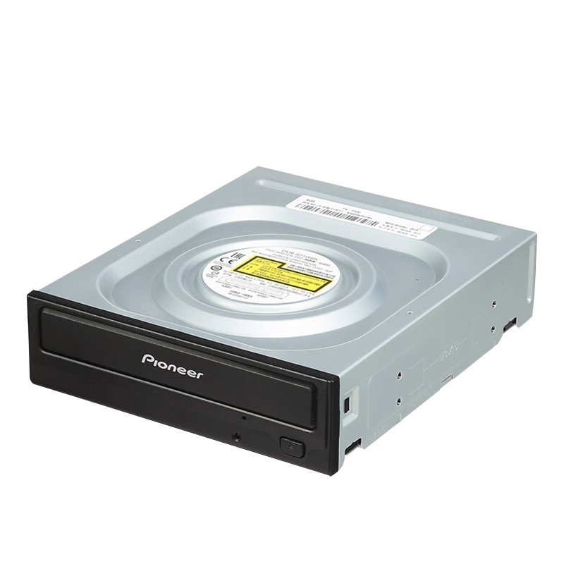 Pioneer 先锋 24倍速 SATA接口内置DVD刻录机 台式机光驱 黑色/支持windows XP/7/8/10系统/S21WBK