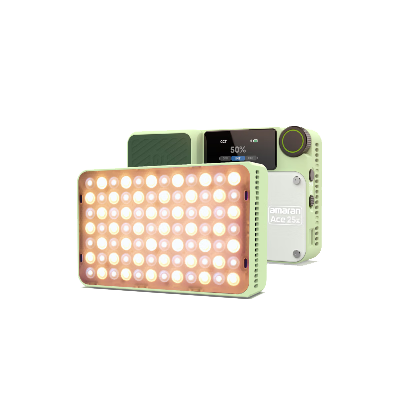 愛(ài)圖仕（Aputure）艾蒙拉 ACE 25X直播補(bǔ)光燈攝影燈25W手持便攜補(bǔ)光燈手機(jī)相機(jī)熱靴補(bǔ)光燈戶外拍攝常亮口袋燈
