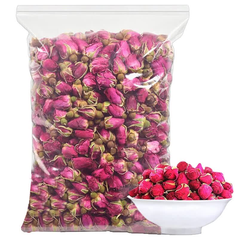 韵千金 重瓣玫瑰花茶 茶叶新茶 花草茶250g一袋