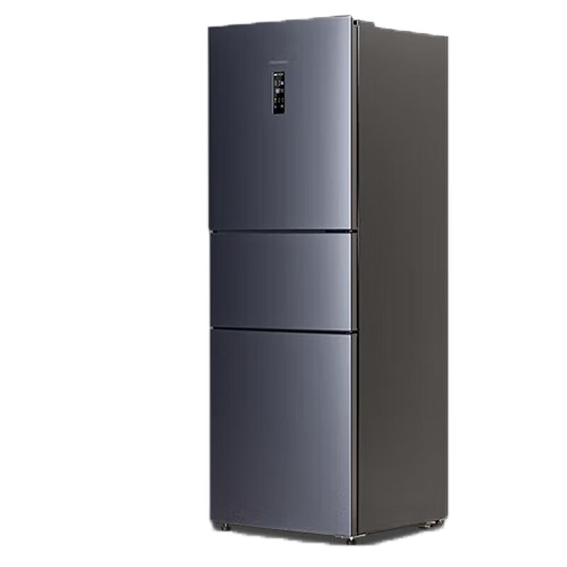 海信(hisense)冰箱小型家用三开门 252升电冰箱一级能效风冷无霜小