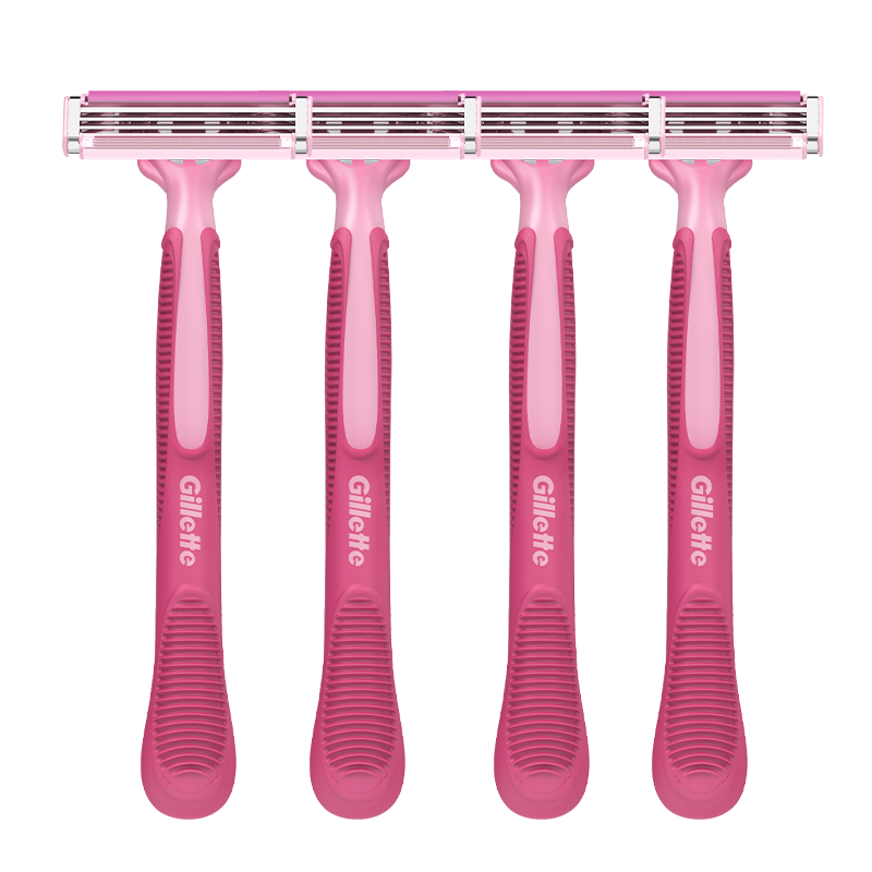 ���У�Gillette�� ����Ůʿ��ë��ά��˹�ײ�����ֶ��ѹ�ë��Ҹë˽��ȫ����ë�� ���� 4 ֧װ