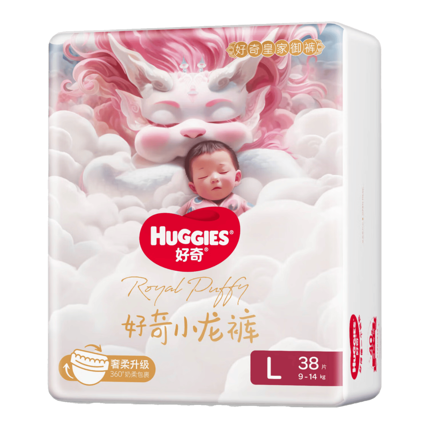 Huggies/���� С���� L�� ֽ��� 38Ƭ 44.49Ԫ