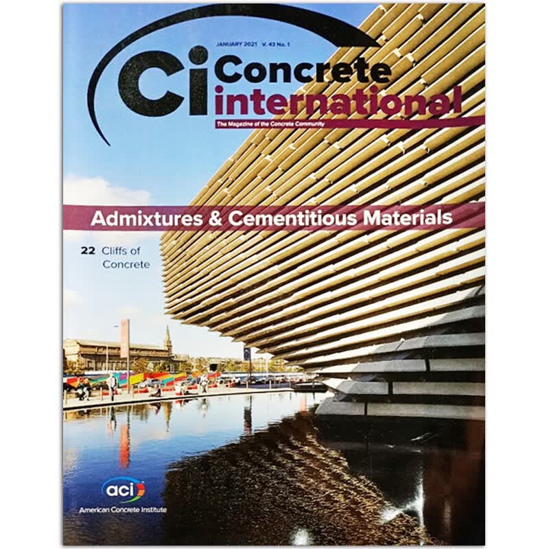 【单期可选】Concrete International 英文国际混凝土设计技术杂志 2021年1月刊