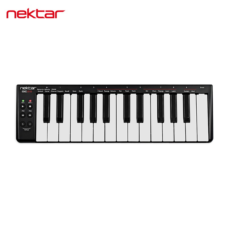 nektarSE25 25键mini便携式MIDI键盘音乐编曲移动创作MIDI乐器 SE25+正版Bitwig软件