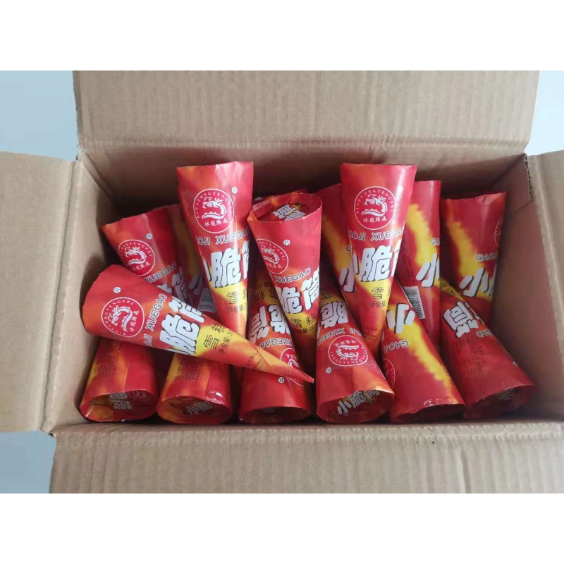 大头雪糕 27支蛋卷大头雪糕小时候890后老式冰棍冰淇淋甜筒小脆筒烤