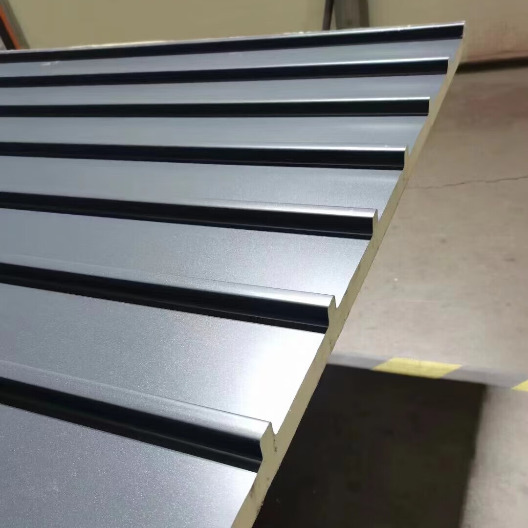 铝合金长城板大板双层隔热铝瓦填充聚氨酯阳光房楼顶遮阳棚隔热板