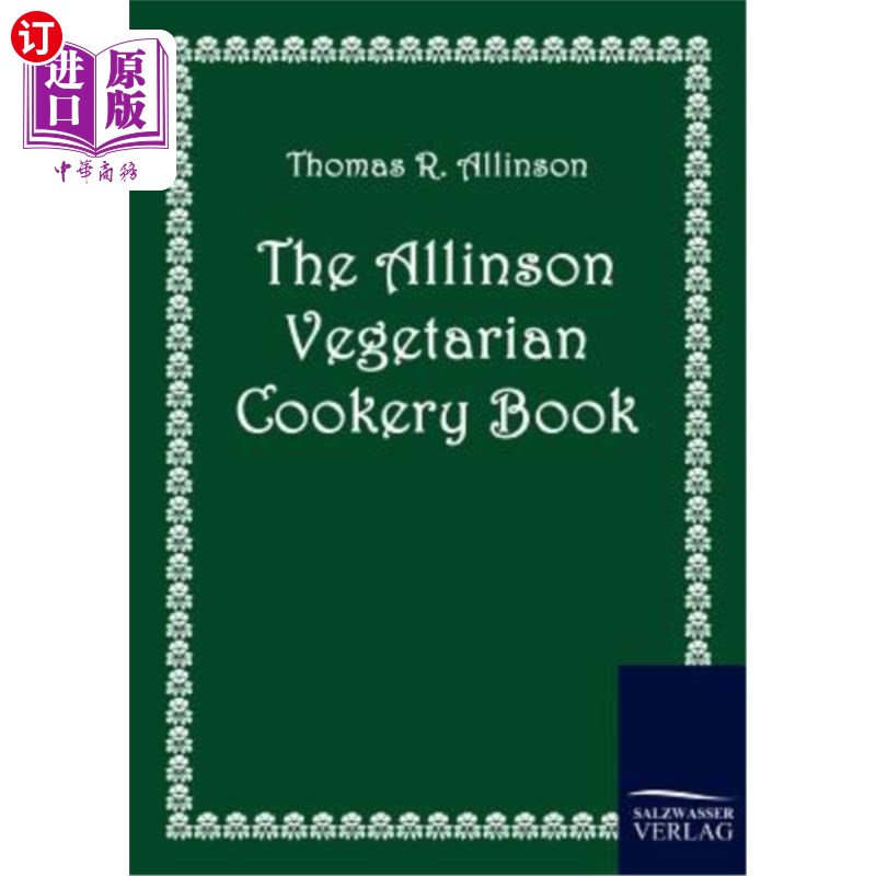 【中商海外直订】the allinson vegetarian cookery book