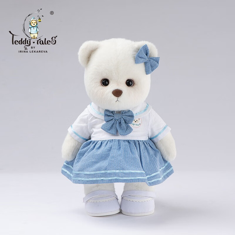 莉娜熊（TeddyTales）【趣味休闲cp系列】秋忆橘柚JK着替 毛绒玩偶公仔娃衣 (不含熊崽) 蓝色水手制服校花连衣裙套装中号使用感如何?